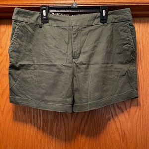 Women’s green shorts